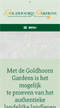 Mobile Screenshot of goldhoorngardens.nl
